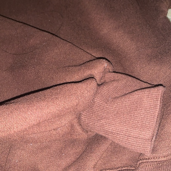 Korean Style Oversized Sweater in Brown - Picture 3 of 3